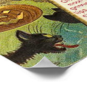 Halloween Wenskaarten Klassieke Posters (Hoek)