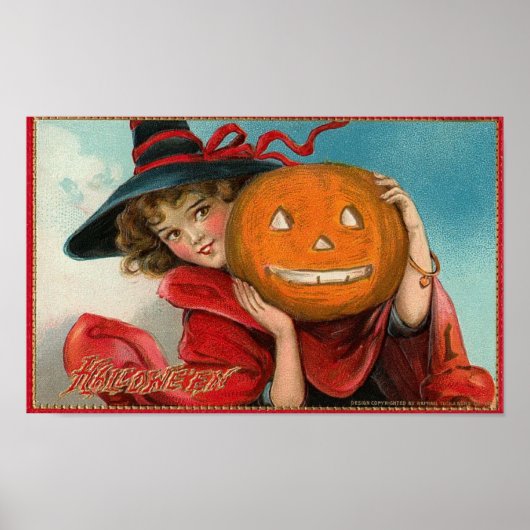 Halloween Wenskaarten Klassieke Posters (Voorkant)