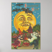 Halloween Wenskaarten Klassieke Posters (Voorkant)