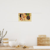  Halloween Wenskaarten Klassieke Posters (Keuken)