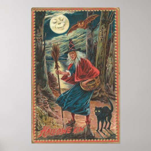  Halloween Wenskaarten Klassieke Posters (Voorkant)