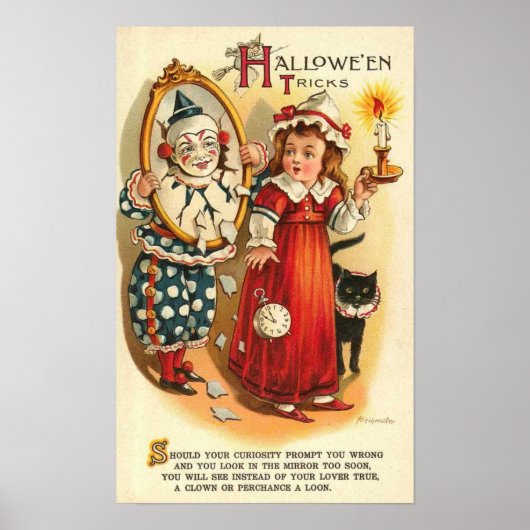  Halloween Wenskaarten Klassieke Posters (Voorkant)