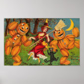 Halloween Wenskaarten Klassieke Posters (Voorkant)