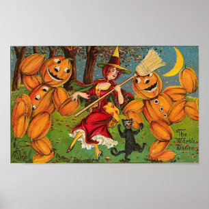  Halloween Wenskaarten Klassieke Posters