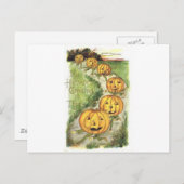  Halloween Wenskaarten Klassieke Posters Briefkaart (Voorkant / Achterkant)