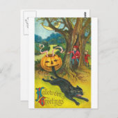  Halloween Wenskaarten Klassieke Posters Briefkaart (Voorkant / Achterkant)
