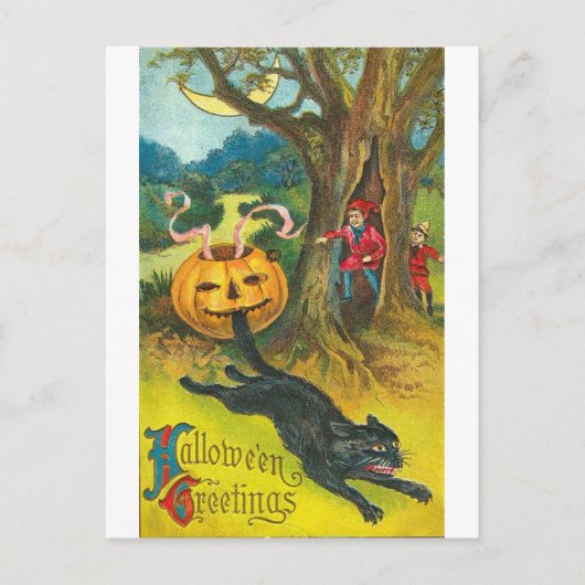  Halloween Wenskaarten Klassieke Posters Briefkaart (Voorkant)