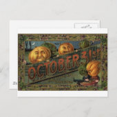  Halloween Wenskaarten Klassieke Posters Briefkaart (Voorkant / Achterkant)