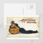  Halloween Wenskaarten Klassieke Posters Briefkaart (Voorkant / Achterkant)
