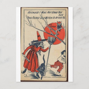 Halloween Wenskaarten Klassieke Posters Briefkaart