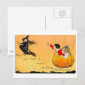  Halloween Wenskaarten Klassieke Posters Briefkaart (Voorkant / Achterkant)