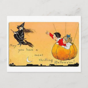 Halloween Wenskaarten Klassieke Posters Briefkaart