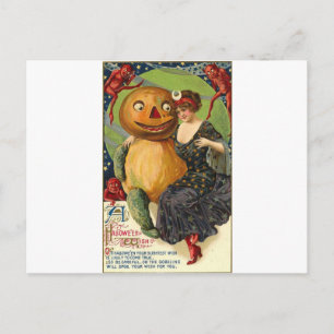 Halloween Wenskaarten Klassieke Posters Briefkaart