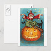  Halloween Wenskaarten Klassieke Posters Briefkaart (Voorkant / Achterkant)
