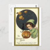  Halloween Wenskaarten Klassieke Posters Briefkaart (Voorkant / Achterkant)