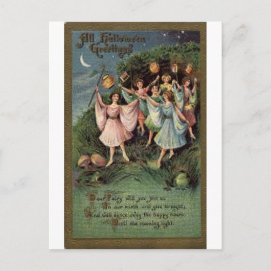  Halloween Wenskaarten Klassieke Posters Briefkaart (Voorkant)