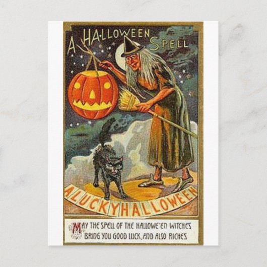 Halloween Wenskaarten Klassieke Posters Briefkaart (Voorkant)