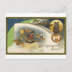 Halloween Wenskaarten Klassieke Posters Briefkaart