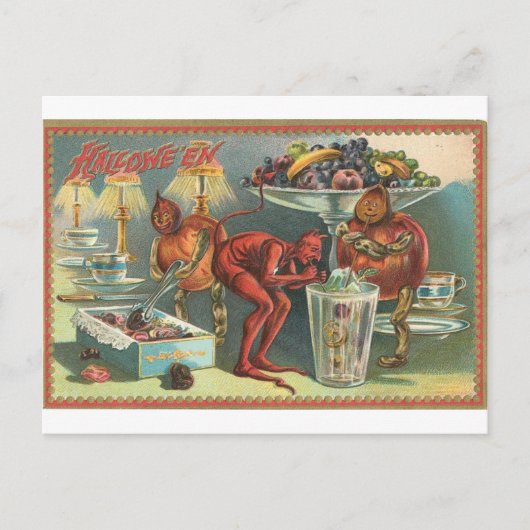  Halloween Wenskaarten Klassieke Posters Briefkaart (Voorkant)