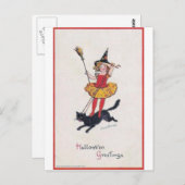  Halloween Wenskaarten Klassieke Posters Briefkaart (Voorkant / Achterkant)