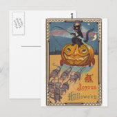  Halloween Wenskaarten Klassieke Posters Briefkaart (Voorkant / Achterkant)
