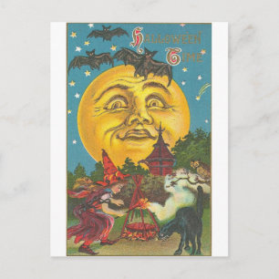 Halloween Wenskaarten Klassieke Posters Briefkaart