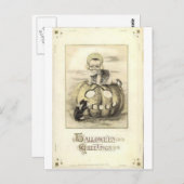 Halloween Wenskaarten Klassieke Posters Briefkaart (Voorkant / Achterkant)
