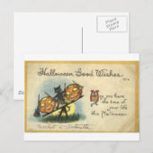 Halloween Wenskaarten Klassieke Posters Briefkaart (Voorkant / Achterkant)