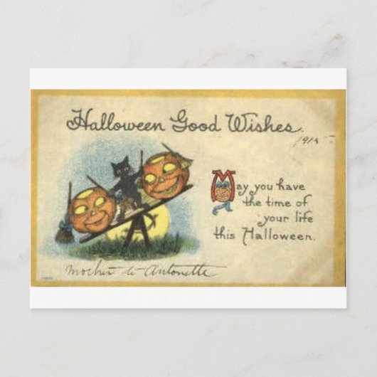  Halloween Wenskaarten Klassieke Posters Briefkaart (Voorkant)