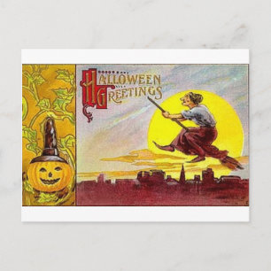 Halloween Wenskaarten Klassieke Posters Briefkaart