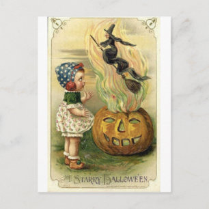 Halloween Wenskaarten Klassieke Posters Briefkaart