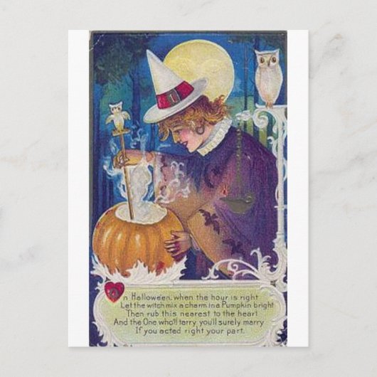 Halloween Wenskaarten Klassieke Posters Briefkaart (Voorkant)
