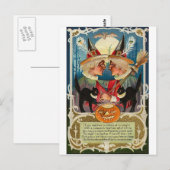  Halloween Wenskaarten Klassieke Posters Briefkaart (Voorkant / Achterkant)