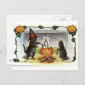  Halloween Wenskaarten Klassieke Posters Briefkaart (Voorkant / Achterkant)