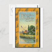  Halloween Wenskaarten Klassieke Posters Briefkaart (Voorkant / Achterkant)