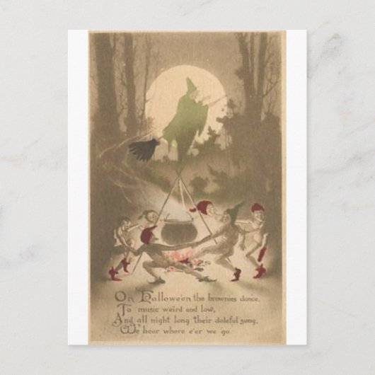 Halloween Wenskaarten Klassieke Posters Briefkaart (Voorkant)