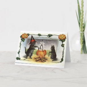 Halloween Wenskaarten Klassieke Posters Kaart
