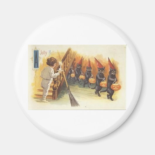  Halloween Wenskaarten Klassieke Posters Magneet (Voorkant)