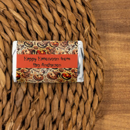 Halloween wenst sinaasappel bruin stijlvol