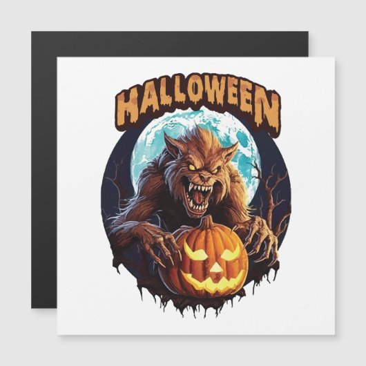 Halloween Werewolf (Voorkant / Achterkant)