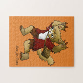 Halloween Werewolf Cat Legpuzzel (Horizontaal)