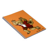 Halloween Werewolf Cat Notitieboek (Rechterzijde)