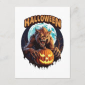 Halloween Werewolf Informatiekaartje (Achterkant)