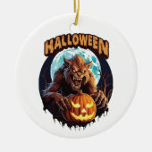 Halloween Werewolf Keramisch Ornament (Voorkant)