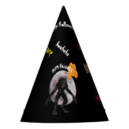 Halloween Werewolf met ballonnen Feesthoedjes