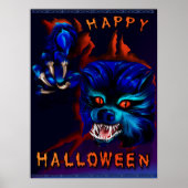 Halloween Werewolf Print (Voorkant)