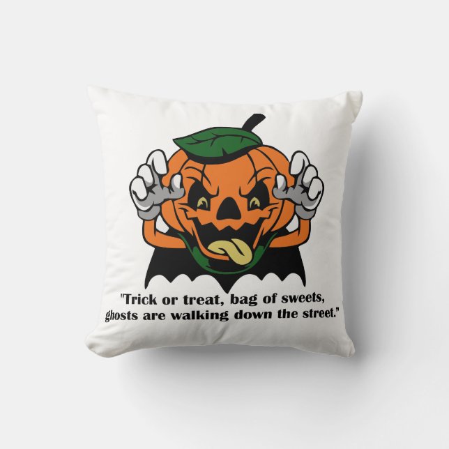 Halloween-werpkussen Kussen (Voorkant)