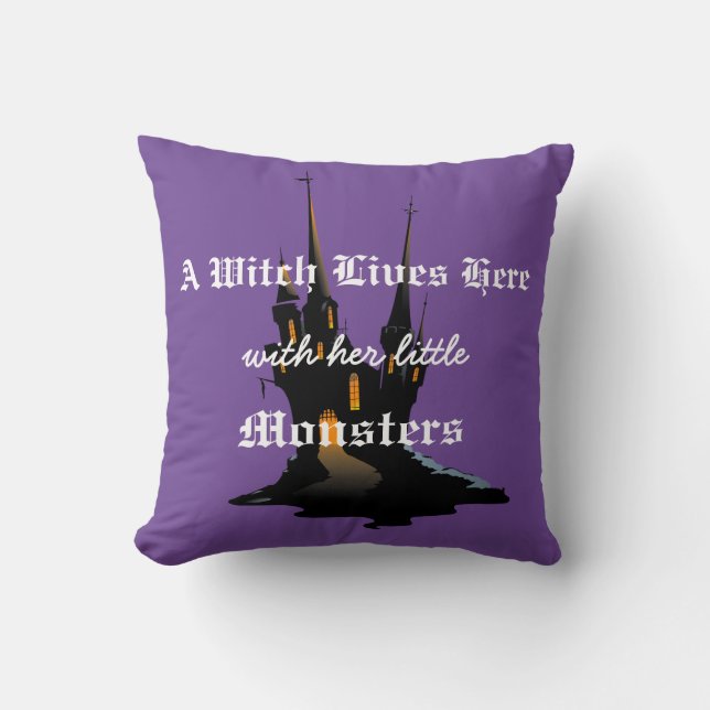 Halloween-werpkussen Kussen (Voorkant)