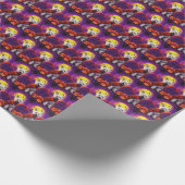 Halloween West Highland White Terriër eng Cadeaupapier (Hoek)