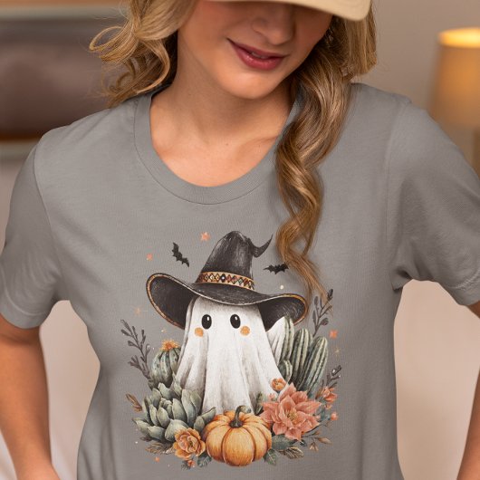 Halloween Western Cowboy Geest  Tri-Blend Shirt